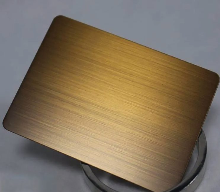 仿铜拉丝铝单板